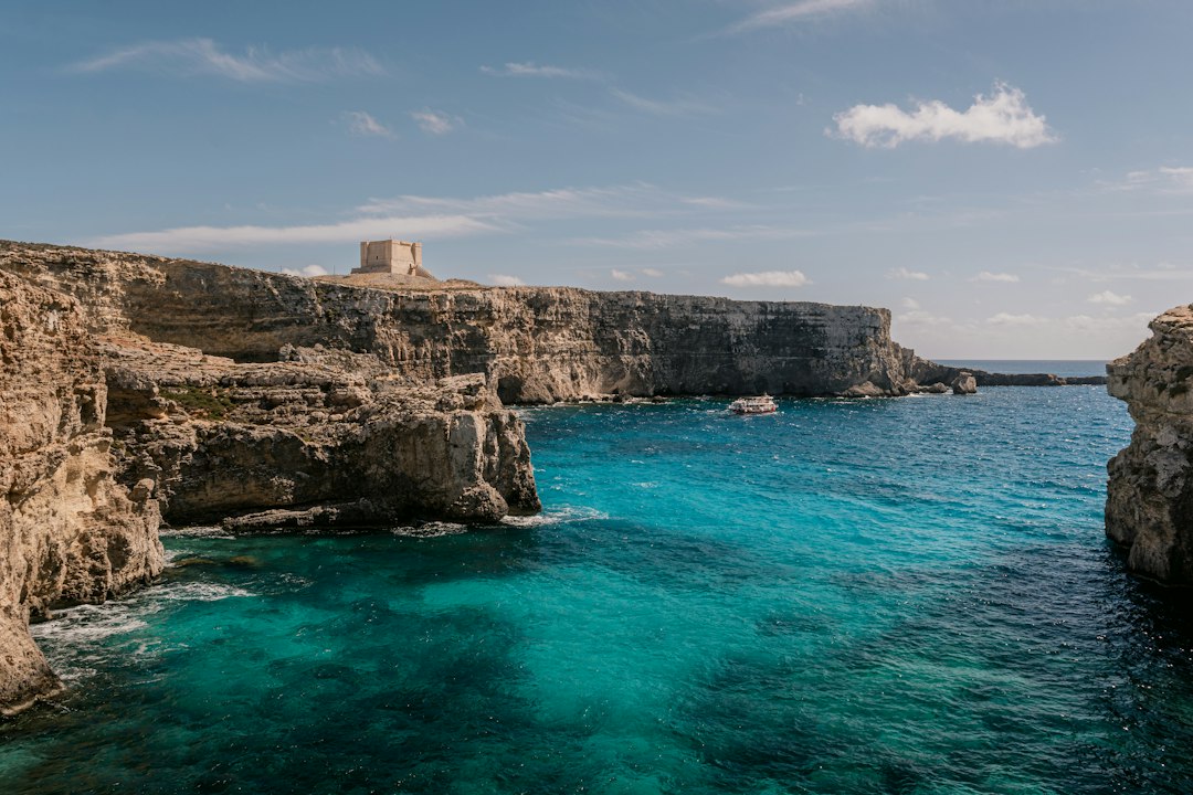 Dwejra coast in Gozo, Malta
